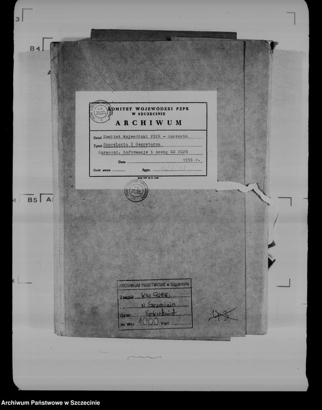 image.from.unit.number "Sprawozdania, informacje i oceny Komitetu Wojewódzkiego Polskiej Zjednoczonej Partii Robotniczej"