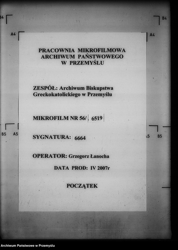 Obraz 1 z jednostki "[Kopie ksiąg metrykalnych parafii Szmitków z filiami Moszków, Sawczyn (dekanat Bełz)]"