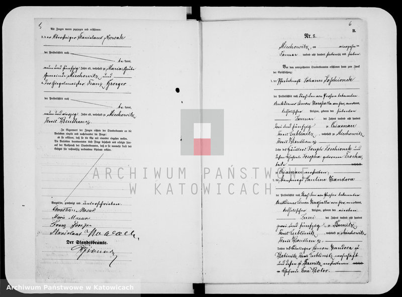 image.from.unit.number "Księga małżeństw za rok 1877 [nr 1 - 56]"