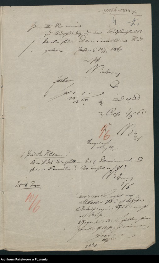 Obraz 7 z jednostki "A. betr. Josef von Daniszewski, Gutsbesitzer"