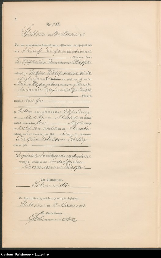 image.from.unit.number "Geburts-Register (Neben-Register) Band II"