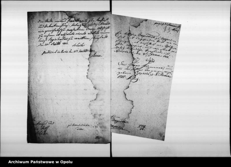 Obraz 6 z jednostki "Acta von der Schützen Gilde zu Oppeln... Deren Uniformirung und Prämien-Zalung für den Schützen König betreffend Vol. No. 6 de anno 1802"