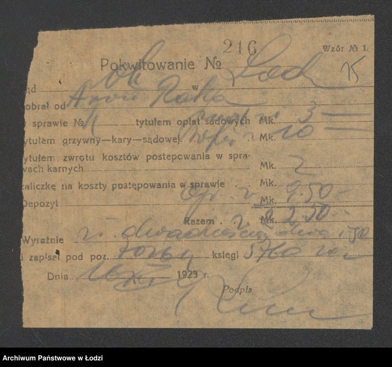 Obraz 17 z jednostki "Aron Rak- sprzedaż cukierków, czekolady i towarów kolonialnych"