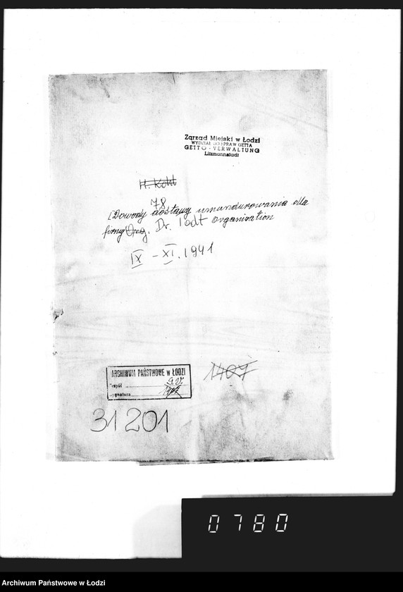 Obraz 4 z jednostki "[Dowody dostawy umundurowania dla firmy O.dr Todt Organisation"