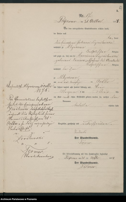 image.from.unit.number "Księga urodzeń"