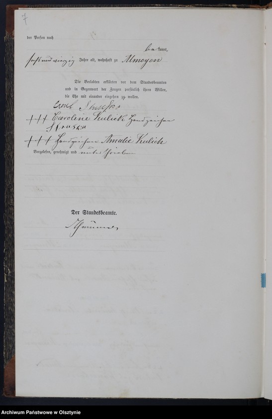 image.from.unit.number "Haupt-Heiraths-Register Nr 1 - 8"