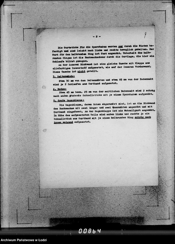 Obraz 11 z jednostki "306 Rucksack A-G. [Korespondencja, zamówienia i kalkulacje]"