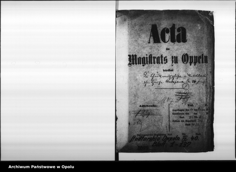 Obraz 4 z jednostki "Acta des Magistrats zu Oppeln betreffend die Schankwirtschaft im Kutschbach