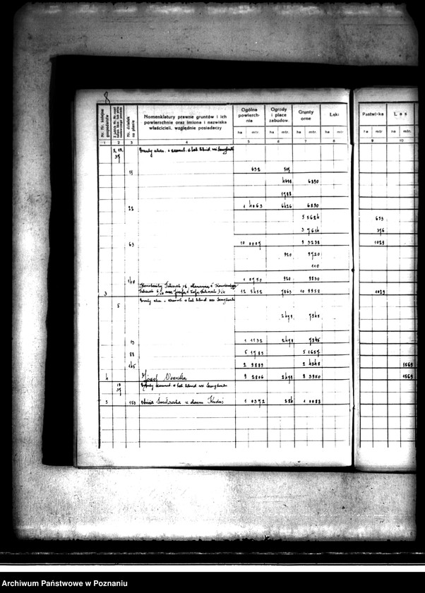 Obraz 12 z jednostki "Wieś i majątek Szczytniki powiat kaliski. Rejestr pomiarowy"