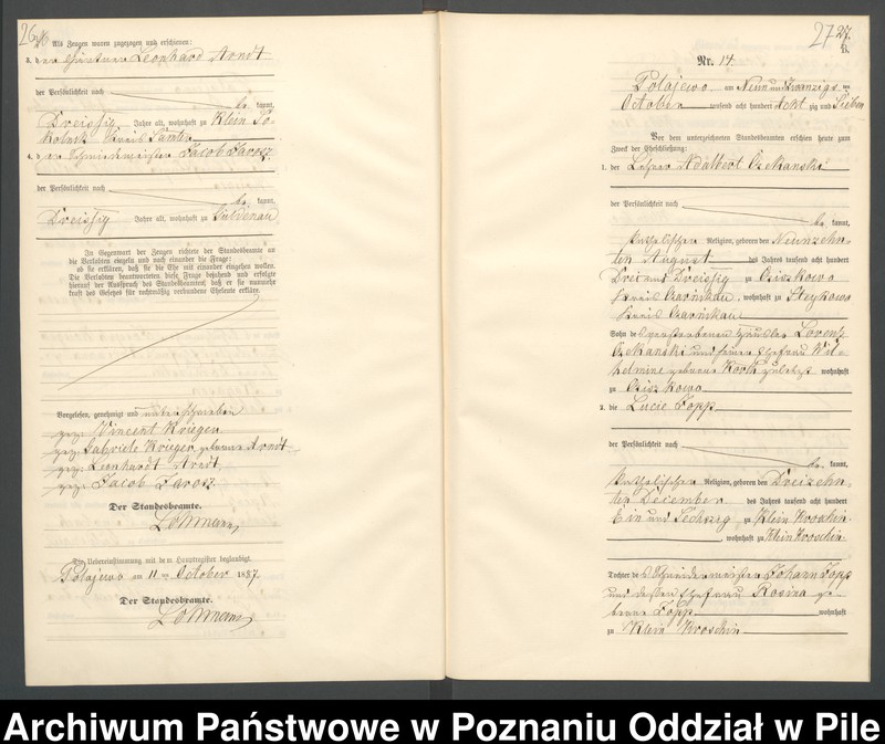 Obraz 16 z jednostki "Księga małżeństw"