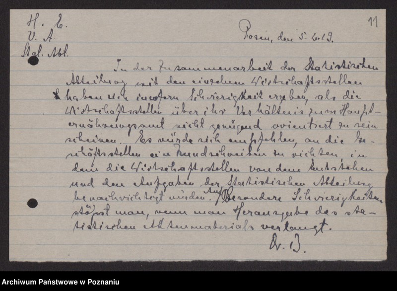 Obraz 13 z jednostki "[Organizacja i zakres kompetencji Departamentu Aprowizacji]"