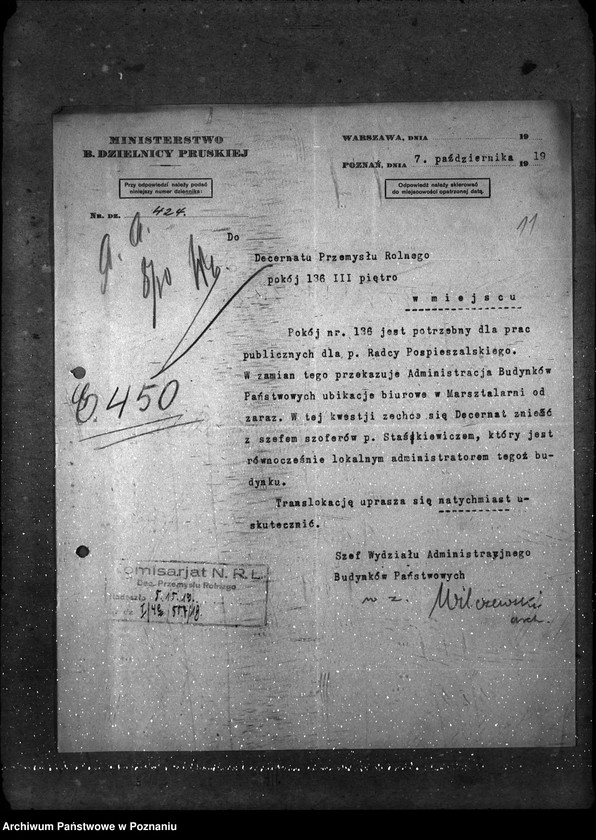 Obraz 16 z jednostki "Korespondencja Kom. Nacz. Rady Ludowej"