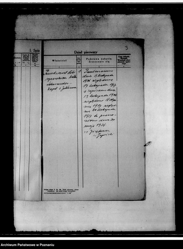 Obraz 7 z jednostki "Uwierzytelniony odpis księgi wieczystej obwodu dworskiego w Jabłonowie powiat chodzieski"