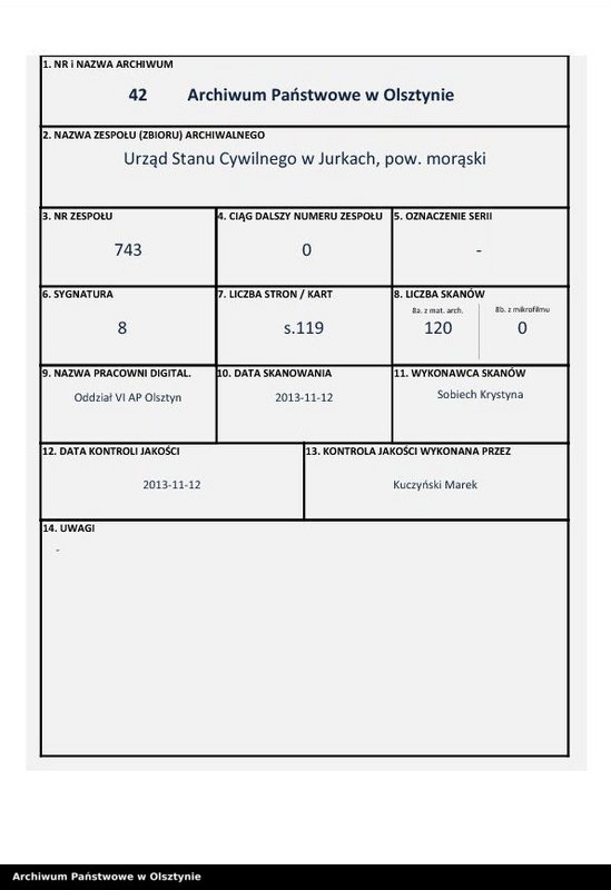 image.from.unit.number "Sterbe-Haupt-Register Nr 1 - 118"