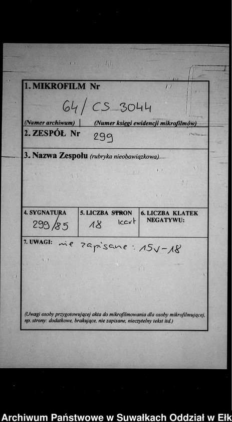 image.from.unit.number "[Geburts-Neben-Register des Preussischen Standes-Amtes Gr. Strengeln Kreis Angerburg]"