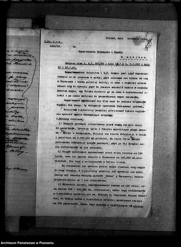 Obraz 12 z jednostki "Sprawy szczegółowo-administracyjne Gospodarcza umowa z Niemcami"