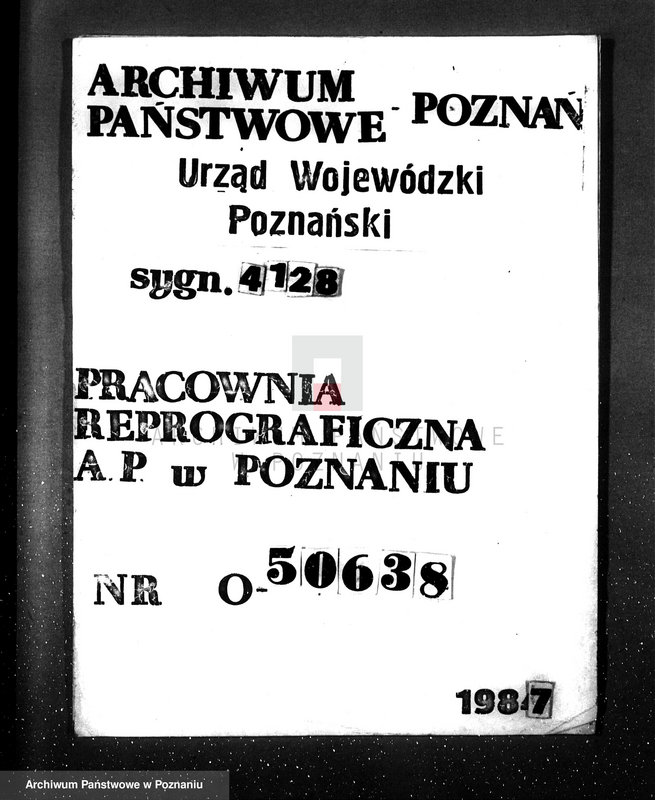Obraz 1 z jednostki "Projekt budowy hali uboju H. Glandera w Zelgniewie"