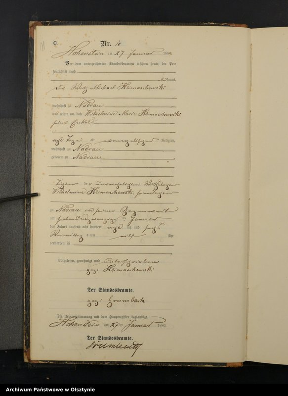 image.from.unit.number "Sterbe-Neben-Register Nr 1 - 194"