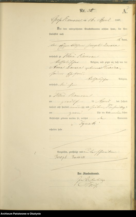 image.from.unit.number "Geburts-Haupt-Register Nr 29 - 58 i 83 - 84"