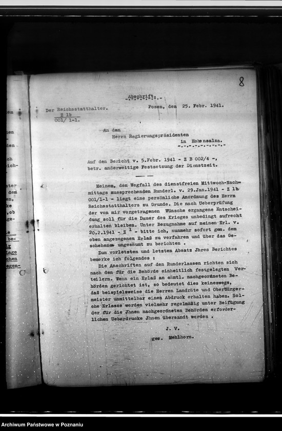 Obraz 12 z jednostki "Dienstzeit bei den Behörden"