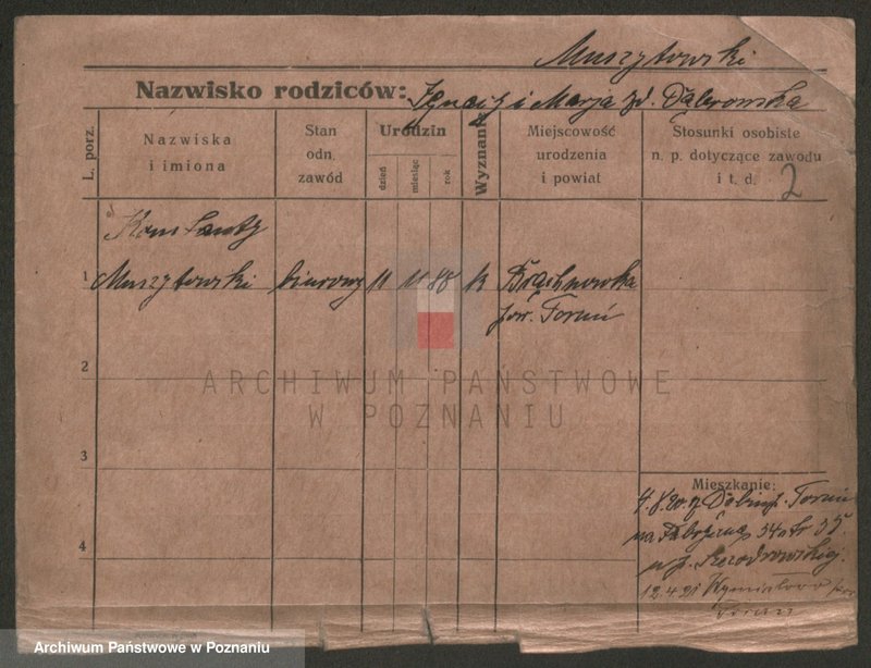 Obraz 2 z jednostki "Muszytowski - Mzykiewicz"