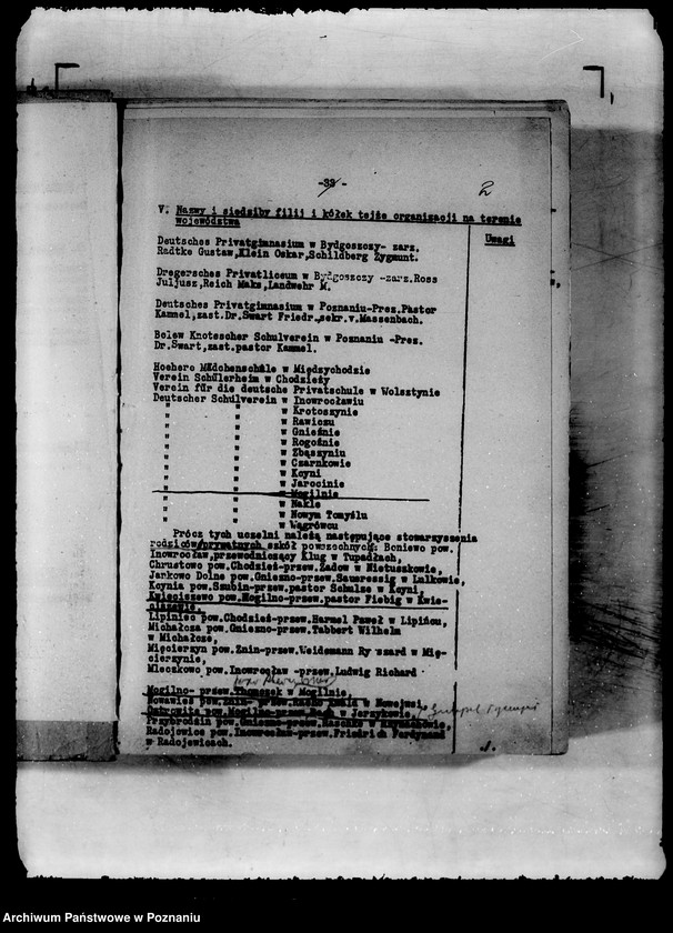 Obraz 6 z jednostki "Wykaz niemieckich organizacji politycznych i społecznych wraz z krótką charakterystyką ich działalności"