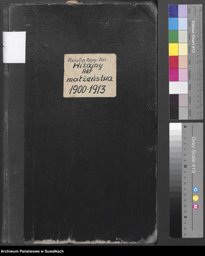 image.from.unit.number "[Księga akt małżeństw parafii rzymskokatolickiej w Wiżajnach z lat 1900-1913]"