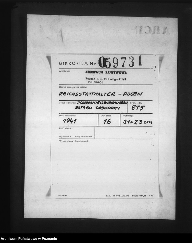 Obraz 2 z jednostki "Powołanie Generalnego Sztabu Odbudowy"