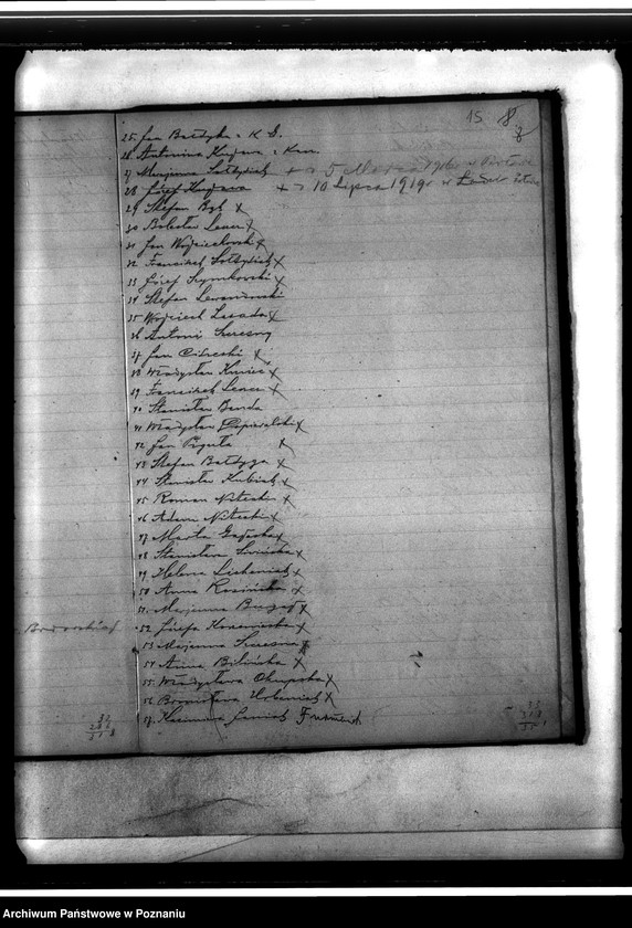 Obraz 19 z jednostki "Protokoły zebrań i listy członków"