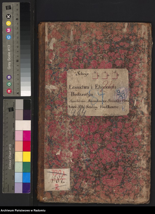 image.from.unit.number "Sekcye 3, 4, 5 Leśnictwa i Ekonomii Bodzentyn Realności Sieradowice, Śniadka, Bronkowice, Śitki, Świślina, Radkowice"