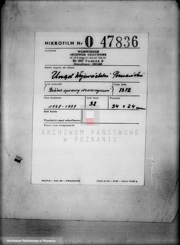 Obraz 2 z jednostki "/Różne sprawy stowarzyszeń/"