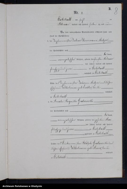 image.from.unit.number "Heiraths-Neben-Register Nr 1 - 31"