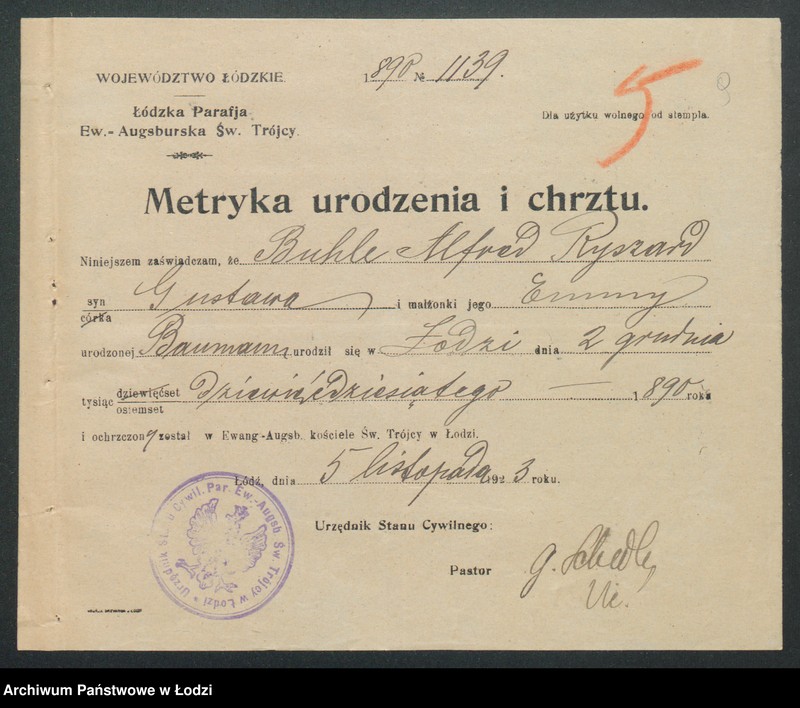 Obraz 11 z jednostki "Gustaw Buhle i S-ka- farbiarnia"