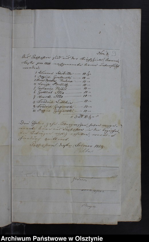 image.from.unit.number "Armen-Cassen Rechnung des Kirchspiels Kruklanken"