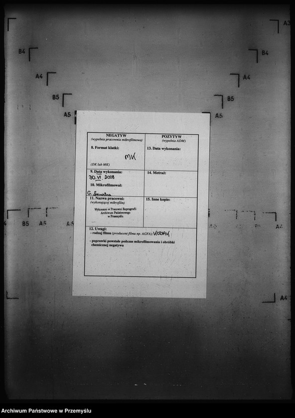 Obraz 3 z jednostki "[Kopie ksiąg metrykalnych parafii Wierzchomla Wielka z filiami Wierzchomla Mała, Zubrzyk (dekanat Muszyna)]"