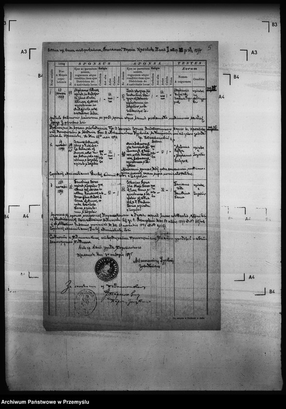 image.from.unit.number "[Kopie ksiąg metrykalnych parafii Żegiestów z filią Zubrzyk (dekanat Muszyna)]"