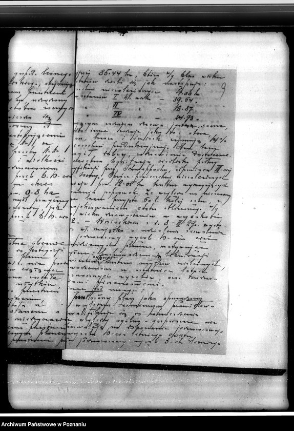 Obraz 13 z jednostki "Sprawa zatwierdzenia uzupełnienia planu gospodarstwa leśnego dla lasów Żerniki powiatu kaliskiego"