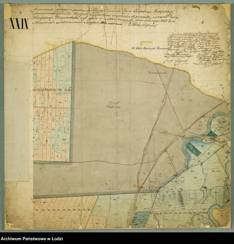 image.from.unit.number "Pierworys urządzenia dóbr Wiaderno w guberni warszawskiej powiecie piotrkowskim ekonomii Wolbórz położonych"