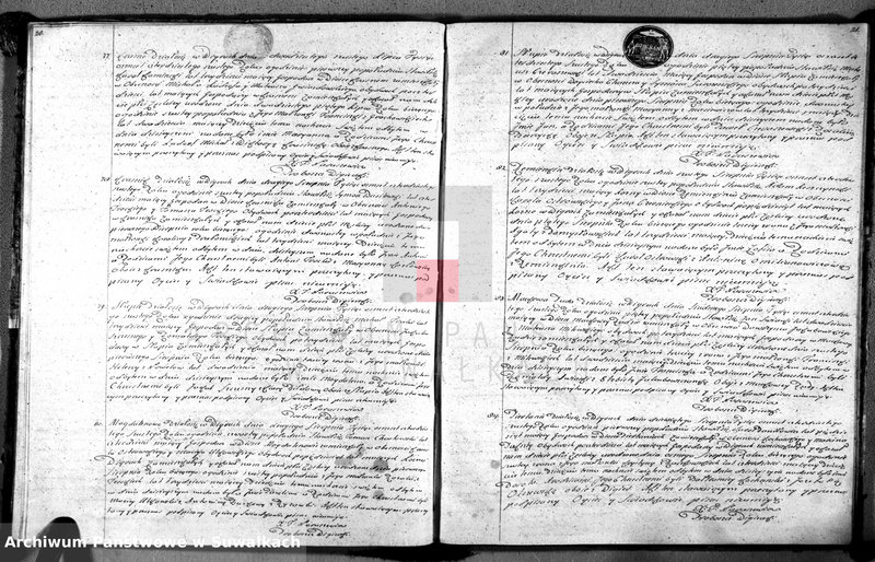 image.from.unit.number "Duplikat z oryginału aktów miejscowych wigierskich urodzonych, zaślubionych y umarłych wieku 1846"