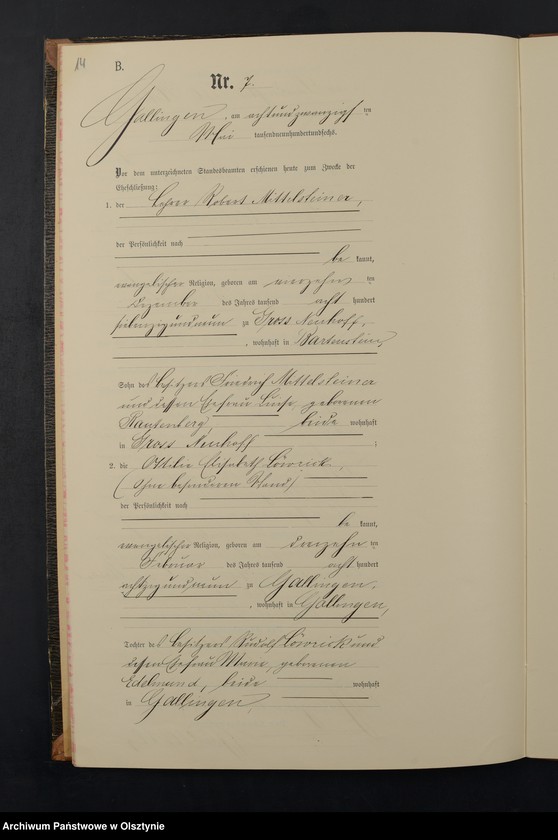 image.from.unit.number "Heiraths-Neben-Register Nr 1 - 17"