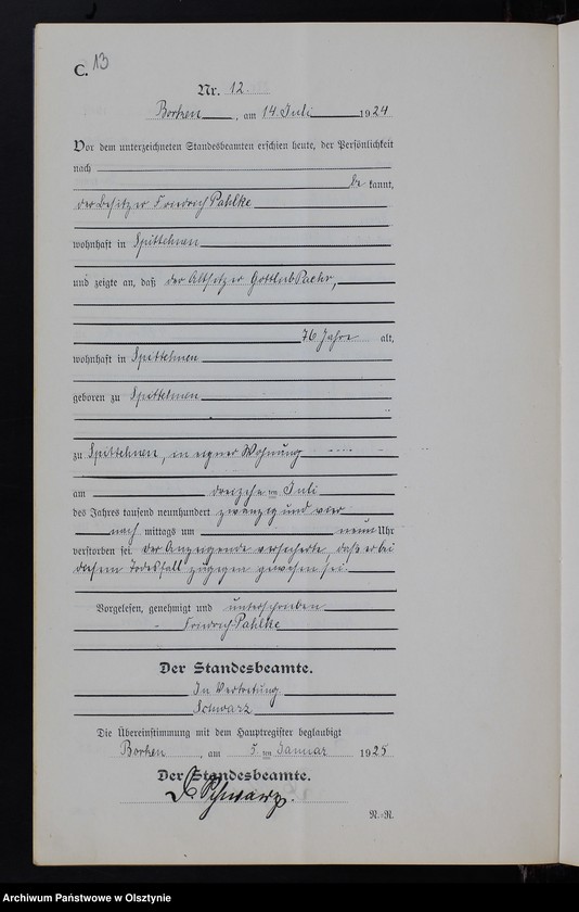 image.from.unit.number "Sterbe-Neben-Register Nr 1 - 16 [ Księga zgonów - wtóropis ]"