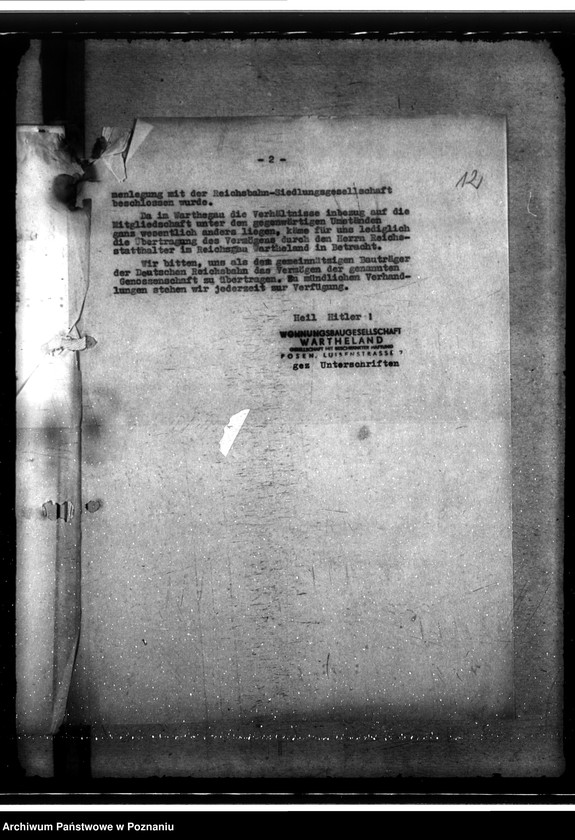 Obraz 16 z jednostki "Beamtenwohnungsverein in Lissa (Leszno)"