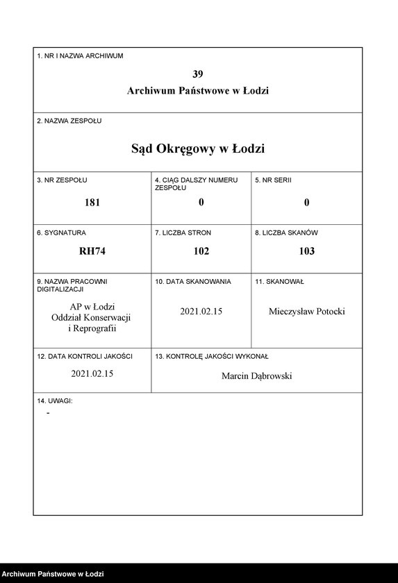 Obraz 1 z jednostki "S. Goldblum - skład żelaza"