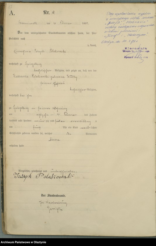 image.from.unit.number "Geburts-Haupt-Register Nr 1 - 103"
