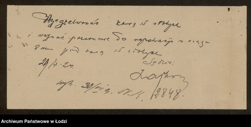 Obraz 10 z jednostki "Chaim Erdberg- sprzedaż węgla i drzewa"