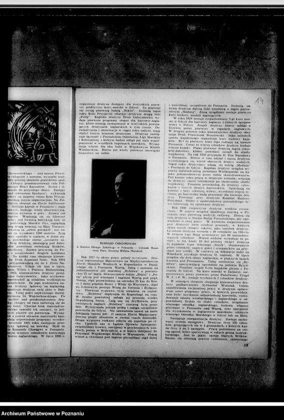 Obraz 19 z jednostki "Księga Pamiątkowa harcerskiej drużyny Wilków Morskich w Poznaniu wydana z okazji 15- lecia istnienia drużyny"