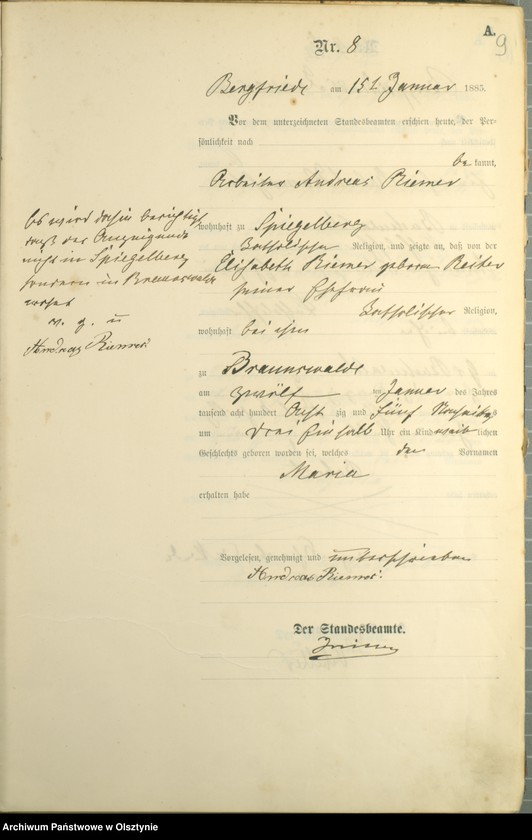 image.from.unit.number "Geburts-Haupt-Register Nr 1 - 104"