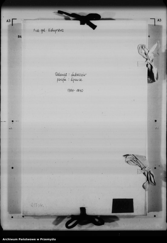 Obraz 4 z jednostki "[Kopie ksiąg metrykalnych parafii Lipowiec (dekanat Lubaczów)]"