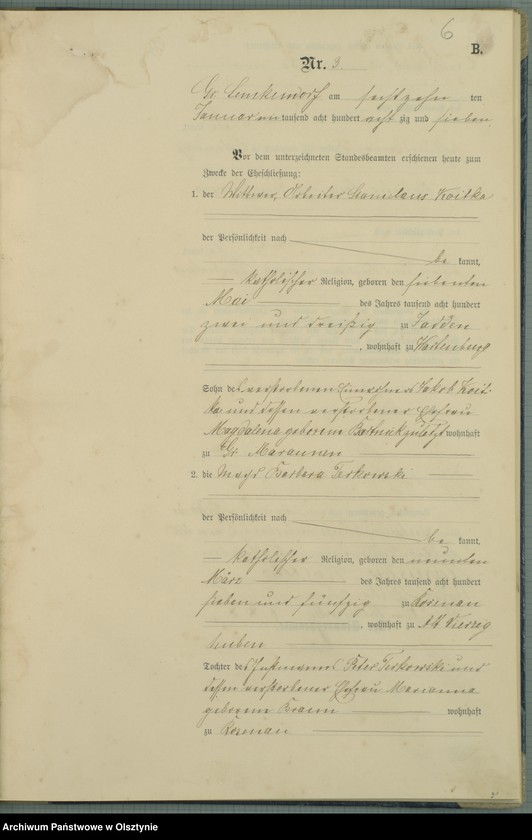 image.from.unit.number "Heiraths-Haupt-Register Nr 1 - 14"