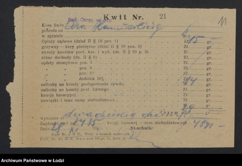 Obraz 13 z jednostki "Elza Hemmerling – sklep rzeźniczy"